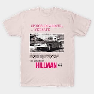 HILLMAN MINX - advert T-Shirt